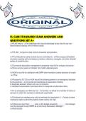 FL CAM STANDARD EXAM ANSWERS AND QUESTIONS SET A&period;pdf