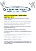 AGB 212 STUDYS CORRECT ANSWERS AND QUESTIONS SET A&period;pdf