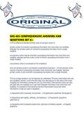 SHS 485 COMPREHENSIVE ANSWERS AND QUESTIONS SET A&period;pdf