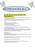 SHS 485 PRACTICE EXAMS ANSWERS AND QUESTIONS SET A&period;pdf
