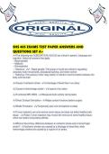 SHS 485 EXAMS TEST PAPER ANSWERS AND QUESTIONS SET A&period;pdf