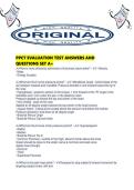 PPCT EVALUATION TEST ANSWERS AND QUESTIONS SET A&period;pdf