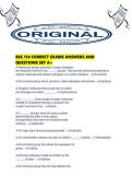 BSC 114 CORRECT EXAMS ANSWERS AND QUESTIONS SET A&period;pdf
