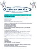 ARIZONA REAL ESTATE CORE TIPS ANSWERS AND QUESTIONS SET A&period;pdf