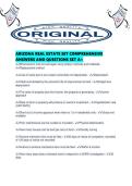 ARIZONA REAL ESTATE SET COMPREHENSIVE ANSWERS AND QUESTIONS SET A&period;pdf