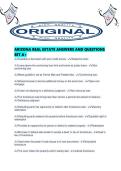 ARIZONA REAL ESTATE ANSWERS AND QUESTIONS SET A&period;pdf