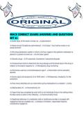 MACE CORRECT EXAMS ANSWERS AND QUESTIONS SET A&period;pdf