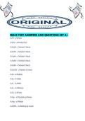 MACE TEST ANSWERS AND QUESTIONS SET A&period;pdf