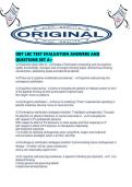 DBT LBC TEST EVALUATION ANSWERS AND QUESTIONS SET A&period;pdf