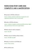 NCIDQ EXAM STUDY GUIDE 2026&NewLine;COMPLETE Q AND A MASTER EDITION