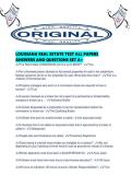 LOUISIANA REAL ESTATE TEST ALL PAPERS ANSWERS AND QUESTIONS SET A&period;pdf