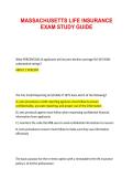 Massachusetts Life Insurance Exam Study Guide &vert; MA Life Insurance License Exam Prep