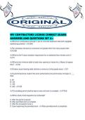WV CONTRACTORS LICENSE CORRECT EXAMS ANSWERS AND QUESTIONS SET A&period;pdf