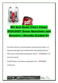 Missouri Bail Bond Exam 2026&sol;2027 &vert; 40&plus; Questions & Answers &vert; MO Bail Bond Law&comma; Licensing&comma; Surety Recovery&comma; Bonds&comma; Forfeiture & Director of Insurance