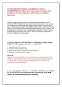 2026 ATI RN Concept-Based Assessment Level 2 Proctored Exam Study Guide & Practice Test Bank &vert; Verified Q&A with Detailed Rationales