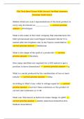 TSA Tech Bowl Exam With Correct Verified Answers &lpar;Version 2026-2027&rpar;