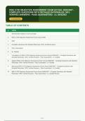 WGU C720 OBJECTIVE ASSESSMENT EXAM ACTUAL 2026&sol;2027 -&NewLine;COMPLETE QUESTIONS WITH DETAILED RATIONALES 100&percnt;&NewLine;VERIFIED ANSWERS - PASS GUARANTEED - A&plus; GRADED