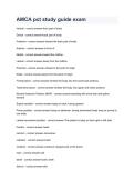 AMCA PCT Study Guide Exam &vert; Patient Care Technician Practice Questions & Answers