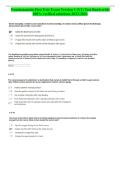 Fundamentals HESI Exit Exam V1 &vert; Test Bank Questions & Answers
