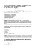 HESI PATHOPHYSIOLOGY PRACTICE QUESTIONS NEWEST 2026 COMPLETE 300 QUESTIONS AND CORRECT DETAILED&sol;NEWEST UPDATE&excl;&excl;&excl;