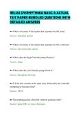 RELIAS DYSRHYTHMIA BASIC A ACTUAL&NewLine;TEST PAPER BUNDLED QUESTIONS WITH&NewLine;DETAILED ANSWERS
