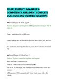 RELIAS DYSRHYTHMIA BASIC A&NewLine;COMPETENCY ASSESSMENT COMPLETE&NewLine;QUESTIONS AND VERIFIED SOLUTIONS&NewLine;