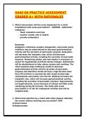 WGU D440  OA STUDY GUIDE EXAM QUESTIONS AND ACCURATE ANSWER&sol;GRADED A&plus; &sol;JUST RELEASED &excl;&excl;&excl;