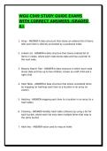 WGU C949 STUDY GUIDE EXAMS WITH CORRECT ANSWERS&period;&sol;GUARANTEED PASS &sol;GRADED A&plus;