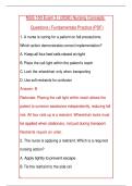 NSG 100 Exam 3 &vert; &lpar;2026&rpar; Nursing Concepts &NewLine;Questions &vert; Fundamentals Practice &lpar;PDF&rpar;
