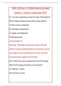 NSG 100 Exam 4 &vert; &lpar;2026&rpar; Nursing Concepts&NewLine;Questions &vert; Nursing Fundamentals &lpar;PDF&rpar;