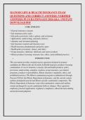 ILLINOIS LIFE & HEALTH INSURANCE EXAM &NewLine;QUESTIONS AND CORRECT ANSWERS &lpar;VERIFIED &NewLine;ANSWERS&rpar; PLUS RATIONALES 2026 Q&A &vert; INSTANT &NewLine;DOWNLOAD PDF