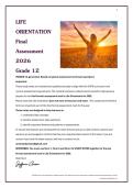 Gr 12 Life Orientation Prelim 2026 Summarised by Juffrou Ansie