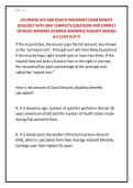 LOUISIANA LIFE AND HEALTH INSURANCE EXAM NEWEST &NewLine;2026&sol;2027 WITH 300&plus; COMPLETE QUESTIONS AND CORRECT &NewLine;DETAILED ANSWERS &lpar;VERIFIED ANSWERS&rpar;&vert;ALREADY GRADED &NewLine;A&plus;&vert;&vert;JUST OUT&excl;&excl;&excl; 