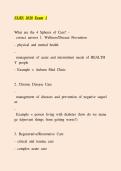 NURS 2030 Exam 1 Study Guide &vert; Nursing Practice Questions & Answers&NewLine;