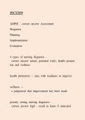 BSCN 2030 Study Guide &vert; Nursing Exam Review&comma; Practice Questions & Answers