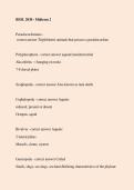 BIOL 2030 Midterm 2 Study Guide &vert; Biology Practice Questions & Answers