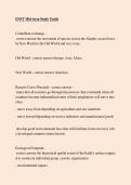 ENST Midterm Study Guide &vert; Environmental Studies Practice Questions & Answers