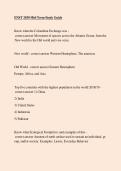 ENST 2030 Midterm Study Guide &vert; Environmental Studies Practice Questions & Answers