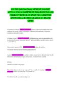 AIC 301 Quiz&sol;Test Study NEWEST 2026-2027 ACTUAL EXAM COMPLETE 50 QUESTIONS AND CORRECT DETAILED ANSWERS &lpar;VERIFIED ANSWERS&rpar; ALREADY GRADED A&plus; BRAND NEW&excl;&excl;