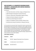 NSG 550 EXAMS 1&comma; 2&comma; 3&colon; DIAGNOSTIC REASONING WILKES &NewLine;UNIVERSITY &vert; 130 QUESTIONS WITH VERIFIED ANSWERS & &NewLine;RATIONALES &vert; 2026&sol;2027