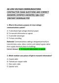 AK Low Voltage Communications Contractor Exam Questions and Correct Answers