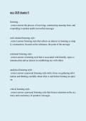 PSYC 2030 Chapter 8 Study Guide &vert; Psychology Practice Questions & Answers