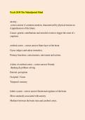 PSYCH 2030 The Maladjusted Mind Study Guide &vert; Psychology Practice Questions & Answers