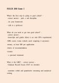 PSYCH 2030 Exam 3 Study Guide &vert; Psychology Practice Questions & Answers