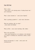 PSYCH 2030 Final Exam Study Guide &vert; Psychology Practice Questions & Answers
