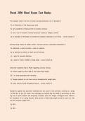 PSYCH 2030 Final Exam Test Bank &vert; Practice Questions & Answers