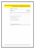 RN LEADERSHIP 2026 STUDY AND PRACTICE &NewLine;PREPARATION EXAM QUESTIONS AND &NewLine;ANSWERS