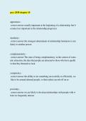 PSYC 2030 Chapter 10 Study Guide &vert; Psychology Practice Questions & Answers