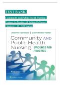 Community & Public Health Nursing&colon; Evidence for Practice&comma; 4th Edition&comma; DeMarco & Walsh &mdash; Test Bank and Practice Questions
