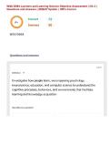 WGU D664 Learners and Learning Science Objective Assessment &vert; OA 2 &vert; Questions and Answers &vert; 2026&sol;27 Update &vert; 100&percnt; Correct&period;